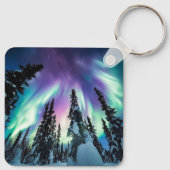Aurora Borealis Iridescent Twilight Sleutelhanger (Achterkant)