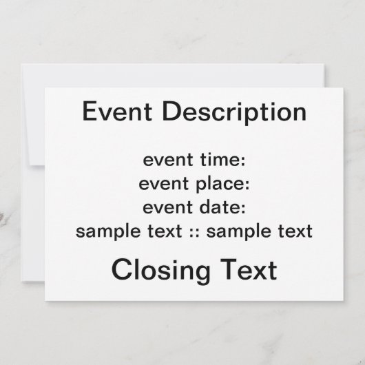 Aurora Borealis Kaart (Achterkant)