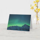 Aurora Borealis Kaart (Gele Bloem)