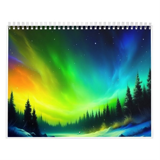 Aurora Borealis Kalender (Hoes)