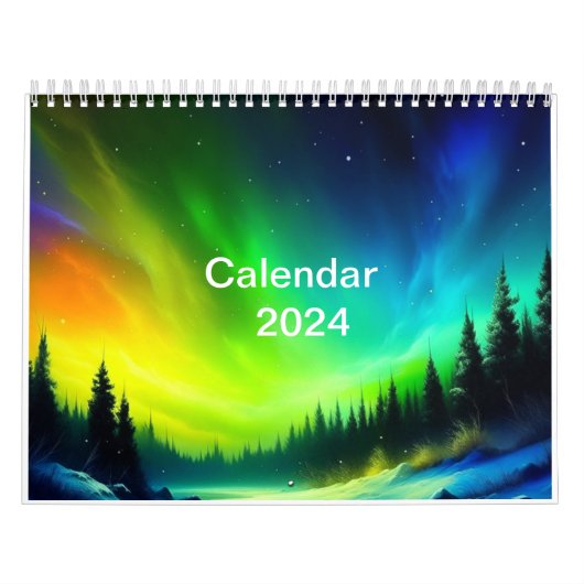 Aurora Borealis Kalender (Hoes)
