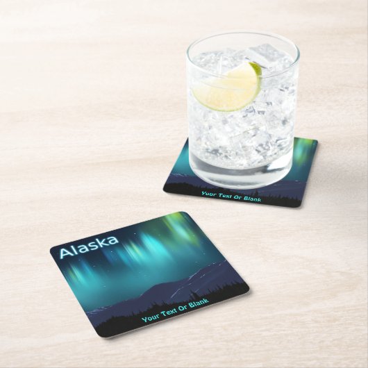 Aurora Borealis Kartonnen Onderzetters (Insitu)