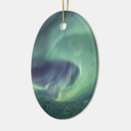 Aurora Borealis Keramisch Ornament