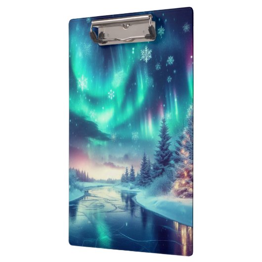Aurora borealis/Kerstmis/Winter Klembord (Links)