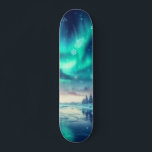 Aurora borealis/Kerstmis/Winter Persoonlijk Skateboard<br><div class="desc">zweem van Kerstmis</div>