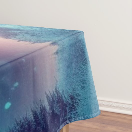 Aurora borealis/Kerstmis/Winter Tafelkleed (Voorbeeld)