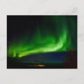 Aurora Borealis Kleuren Het Briefkaart van de Nach (Voorkant)