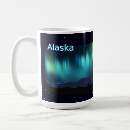 Aurora Borealis Koffiemok (Links)