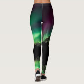 Aurora Borealis Leggings Noordelijke lampjes en Bo (Achterkant)