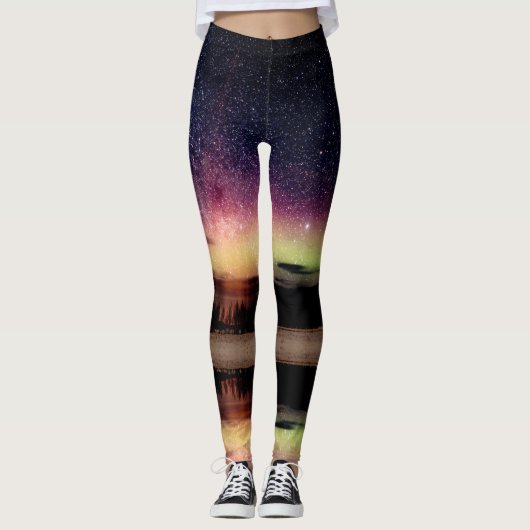 Aurora Borealis Leggings noorderlicht (Voorkant)