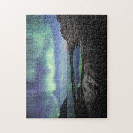 Aurora Borealis Legpuzzel (Verticaal)