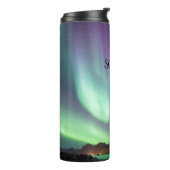 Aurora borealis lichten gepersonaliseerd met jouw thermosbeker (Gedraaid links)