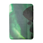 Aurora Borealis Lofoten Beach Norway Badmat (Voorkant Verticaal)