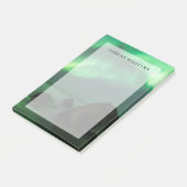 Aurora Borealis | Lofoten-strand Noorwegen Post-it® Notes (Schuin)
