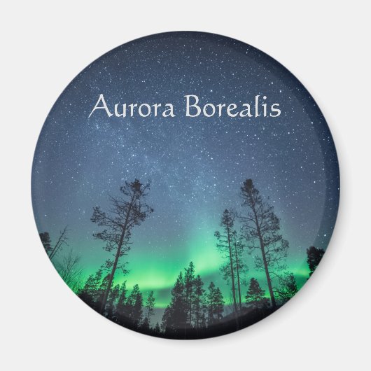 Aurora Borealis Magneet (Voorkant)
