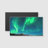 Aurora Borealis magnetische Kaart (Voorkant / Achterkant)