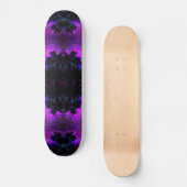 Aurora Borealis, Midnight Fractal Abstract Persoonlijk Skateboard (Voorkant)