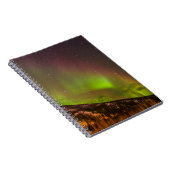 Aurora Borealis | Mountains Fairbanks Alaska Notitieboek (Rechterzijde)