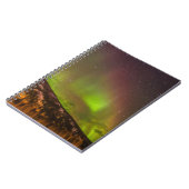 Aurora Borealis | Mountains Fairbanks Alaska Notitieboek (Linkerzijde)