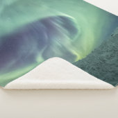 Aurora Borealis Natuur Foto Sherpa Deken (3/4)