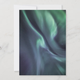 Aurora Borealis Night Sky Save The Date