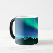 Aurora Borealis, noordelijke lammeren Magische Mok (Voorkant links)