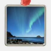 Aurora Borealis, noordelijke lammeren Metalen Ornament (Voorkant)