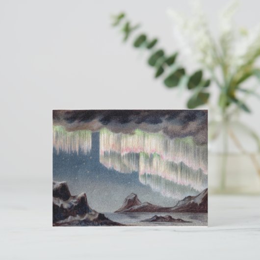  Aurora Borealis - noordelijke lampjes Briefkaart (Staand voorkant)