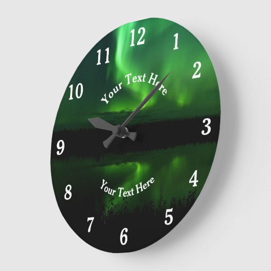 Aurora Borealis Noordelijke Lichten Alaska Arctic Grote Klok (Hoek)