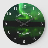 Aurora Borealis Noordelijke Lichten Alaska Arctic Grote Klok (Voorkant)