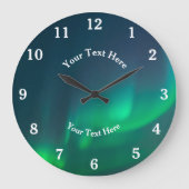 Aurora Borealis Noordelijke Lichten Alaska Arctic  Grote Klok (Voorkant)