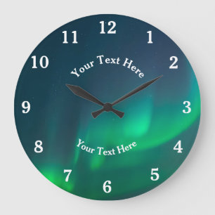 Aurora Borealis Noordelijke Lichten Alaska Arctic  Grote Klok