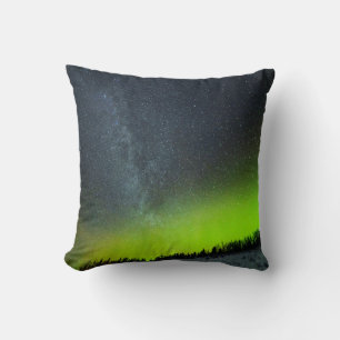 Aurora Borealis Noordelijke lichten Arctische nach Kussen