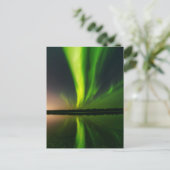 Aurora Borealis Noordelijke lichten IJsland Briefkaart (Staand voorkant)