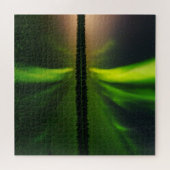 Aurora Borealis Noordelijke lichten IJsland Jigzaa Legpuzzel (Horizontaal)