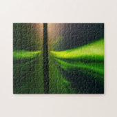 Aurora Borealis Noordelijke lichten IJsland Legpuzzel (Horizontaal)