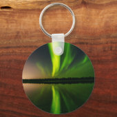 Aurora Borealis Noordelijke lichten IJsland Sleutelhanger (Voorkant)