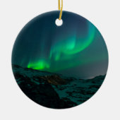 Aurora Borealis Noordelijke lichten Keramisch Ornament (Voorkant)