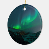 Aurora Borealis Noordelijke lichten Keramisch Ornament (Links)