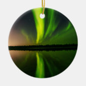 Aurora Borealis Noordelijke lichten Keramisch Ornament (Voorkant)