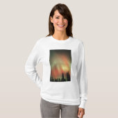 Aurora Borealis, Noordelijke Lichten, Luchtbanken T-shirt (Voorkant volledig)