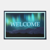 Aurora Borealis (noordelijke lichten) - Welkom Deurmat (Voorkant)