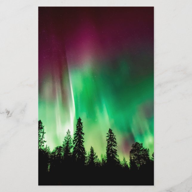 Aurora borealis noorderlicht (Voorkant)
