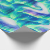 Aurora Borealis Noorderlicht Abstract Patroon Cadeaupapier (Hoek)