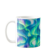 Aurora Borealis Noorderlicht Abstract Patroon