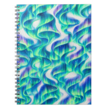 Aurora Borealis Noorderlicht Abstract Patroon