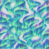 Aurora Borealis Noorderlicht Abstract Patroon Sticker (Voorkant)