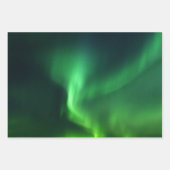 Aurora Borealis Noorderlicht Alaska Sky Inpakpapier Vel (Voorkant)