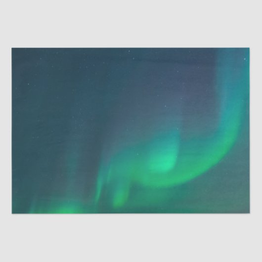 Aurora Borealis Noorderlicht Alaska Sky Tissuepapier (Voorkant)