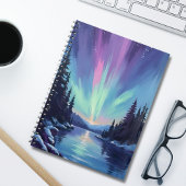Aurora Borealis | Noorderlicht Aquarel Notitieboek